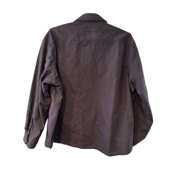 Duluth Trading Company hanger bender fire hose shirt jacket mens 2XL lined gray - Picture 3 of 5